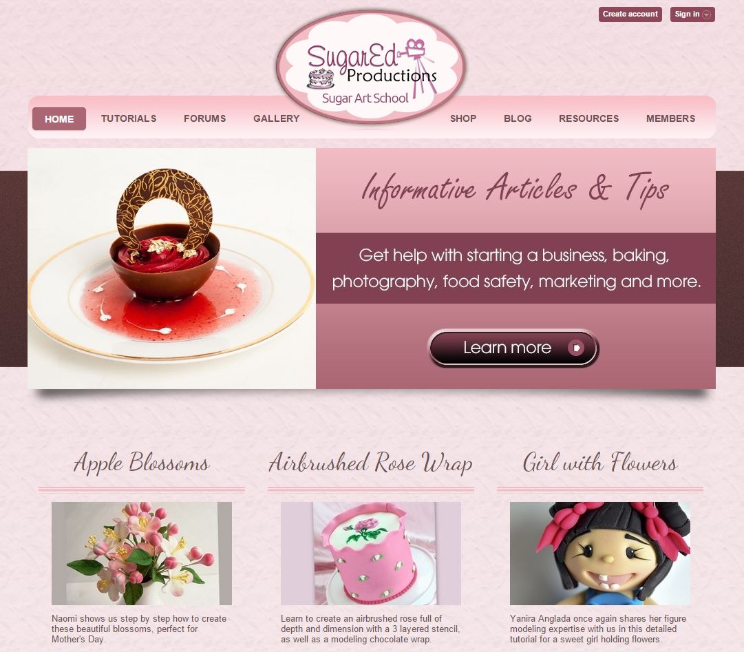custom designed membership websites